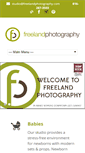 Mobile Screenshot of freelandphotography.com